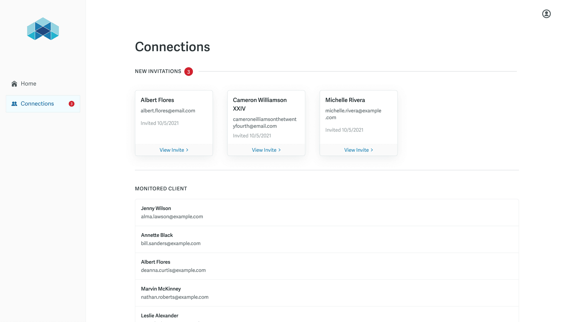 Soberlink UI design system implemented in product interface - example 4